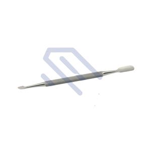 Pulidor de cutículas de doble punta para manicura y pedicura, con cuchillo, herramienta de Arte de uñas, instrumentos de manicura de acero inoxidable - Product Image 1