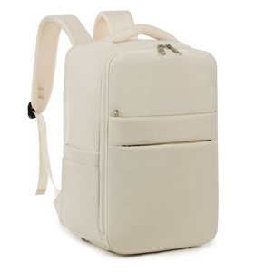 Minimalist Unisex Nylon <b>Backpack</b> Softback Zipper Closure Waterproof 20-37L Daily Use - Product Image 5