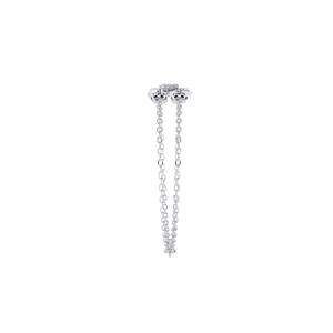 White Gold Diamond Bracelet With Triangle Cut Natural Diamonds GIA Certified Luxury Women's Everyday Wear Jewelry - Product Image 4