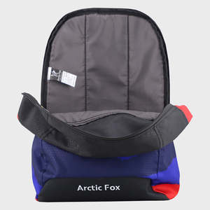 Sac à dos scolaire Arctic Fox Tuition en papier coloré, imperméable, respirant, durable, en polyester, avec fermeture éclair, motif géométrique tendance - Product Image 5