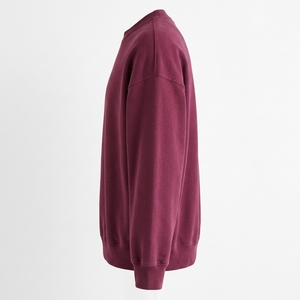 Sudadera Oversize de Moda al por Mayor, Casual, de Forro Polar, para Hombre, de Invierno, con Cuello Redondo, Manga Larga - Product Image 3