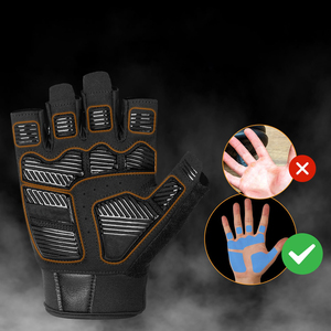 Gants de musculation respirants en microfibre avec paume rembourrée, antidérapants, pour entraînement fitness, powerlifting et musculation - Product Image 3