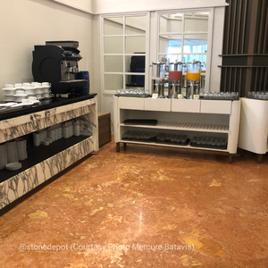 Mármol Rojo Mega de Alta Gama, Diseño Moderno, Superficie Pulida, Corte a Medida, para Baño, Cocina, Sala de Estar, Hotel, Villa, 18/20 mm - Product Image 6