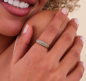 Anillo de Diamante Cultivado en Laboratorio con Corte Brillante, Certificado IGI, Chapado en Oro de 14K, Estilo Vintage, Joyería de Lujo para Uso Diario Femenino - Product Image 5