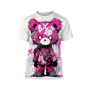 Heavyweight 100% Cotton Men's T-Shirt Front Blank Solid Custom Silk Screen Print Regular Fit Crew Neck Short Sleeve Breathable - Product Image 1