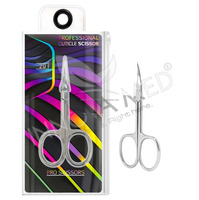Ciseaux à cuticules PRO Expert Smart 40 Type 3 en acier inoxydable pour soins des ongles, outil de manucure pour droitiers, lame affûtée, pointe incurvée