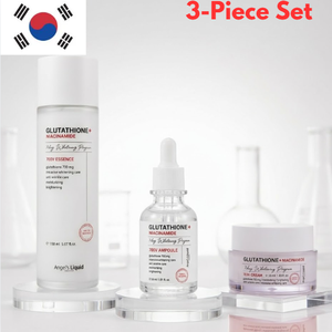 Kit de Soins Éclaircissants Angel's Liquid Glutathione Niacinamide 700V : Essence, Ampoule, Crème Hydratante Anti-Taches - Product Image 1