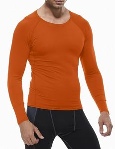 Men's Compression Long Sleeve Performance Shirt Premium Quick Dry Compression Base <b>Layer</b> <b>Top</b> Men's Athletic Compression Training - Product Image 4