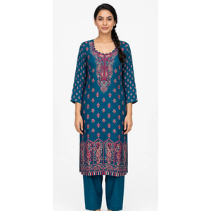 Trajes de Pashmina Jamawar Indios y Pakistaníes para Mujer, Jacquard de 3 Piezas, Ropa Tradicional con Superficie Tejida, Personalización OEM ODM, Venta al Por Mayor - Product Image 4