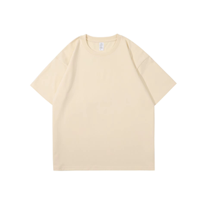 เสื้อยืดผู้ชายสีพื้นคุณภาพสูง สไตล์เบสิค แขนสั้น คอกลม สำหรับฤดูร้อนใหม่ - Product Image 5