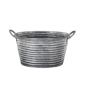 Nouvelle Arrivée : Bac à fleurs et bac de fête en métal avec poignées pour jardin extérieur et événements, taille et forme personnalisables - Product Image 5