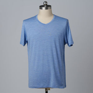 T-shirts à col en V ultra respirants, résistants aux taches naturelles, séchage rapide, impression sérigraphique pour t-shirt à col en V pour homme pour l'extérieur - Product Image 4