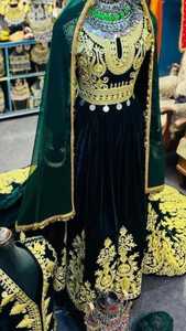 Nouvelles robes brodées pour femmes à prix de gros, robes afghanes à manches longues faites à la main, robes de mariée - Product Image 2