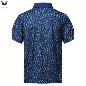 เสื้อโปโลชายปี 2026 สำหรับใส่ในชีวิตประจำวันและกิจกรรมกลางแจ้ง คุณภาพดีที่สุด พิมพ์ลายแบบซับลิเมชั่น ทันสมัย - Product Image 4