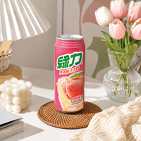 VEDAN Green Power Perzik Sap Drankje 490ml Blikje Fruitdrank met smaak |   Taiwanese oorsprong sinds 1952 |   Op zoek naar wereldwijde groothandels