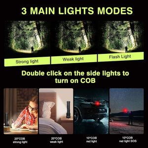 Portable Rechargeable <b>LED</b> <b>Flashlight</b> for Household Use - Product Image 2