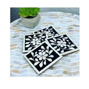 Juego de Posavasos de Madera Más Vendidos, Posavasos Decorativos de Madera Natural para Sala de Estar, Cocina y Mesa, Disponibles a Precio de Exportación - Product Image 2