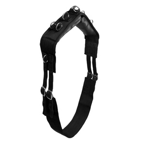 Circunferencia de nailon negro para caballos Productos para caballos Producto adecuado para montar a caballo - Product Image 2
