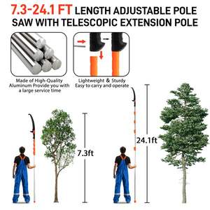 Set di seghe a palo manuale da 24 piedi - Product Image 4