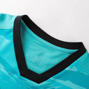 Nouveau style de maillot de football personnalisé avec logo imprimé, 100% polyester, prix de gros, maillot de football pas cher - Product Image 2