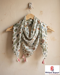 Luxury Silk <b>Scarf</b> Custom Printed Womens Lightweight <b>Square</b> Headscarf Fashion Fabric OEM Manufacturer Wholesale Supplier - Product Image 3