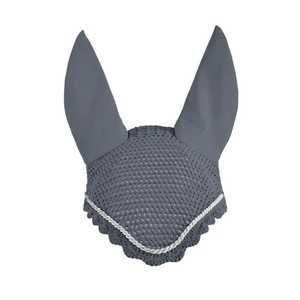 Couvre-oreilles de luxe pour chevaux de qualité supérieure avec élasticité et confort, bonnet personnalisé en coton et spandex - Product Image 1