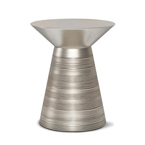 Modern Minimalist Metal Coffee <b>Table</b> With Conical Base For Living Room Furniture - Product Image 2