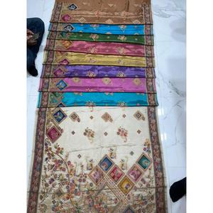 Sari de viscosa pura estampado, el más vendido, material transpirable para uso diario, verano y ocasiones festivas, a precio de exportación. - Product Image 1