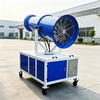 Dispositif de pulvérisation haute pression pour la suppression de la poussière sur les chantiers de construction, canon à brouillard industriel