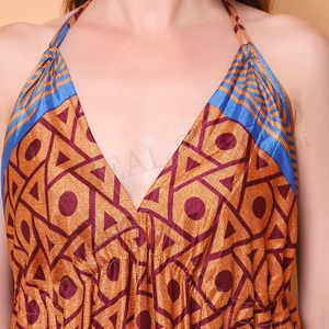 Vestido tipo Kimono largo romántico de verano con estampado Floral para mujer, ropa de dormir informal suave para la playa, nueva moda de talla grande, superventas - Product Image 4