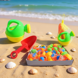Set di giocattoli da spiaggia con pala e annaffiatoio 47x13,5x32,5 cm per il divertimento dei bambini - Product Image 3