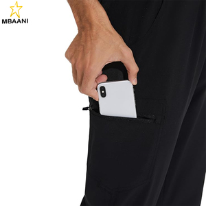 ชุดสครับสำหรับผู้ชาย - เสื้อสครับคอวี 4 กระเป๋า และกางเกงจ็อกเกอร์ 7 กระเป๋า ชุดสครับผู้ชาย - Product Image 6