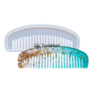 Peine de Resina Duradero Tradebyd, Herramienta Desenredante Hecha a Mano para un Cuero Cabelludo y Cabello Saludables - Product Image 6