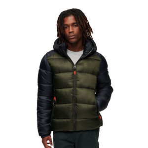 Veste matelassée pour homme, épaisse et chaude, veste d'hiver pour homme, veste d'hiver personnalisée avec logo, vêtements à bulles - Product Image 1