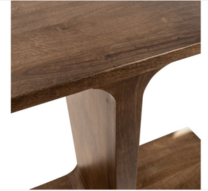 Mesa de Centro Rectangular de Madera de Nogal, Mesa Auxiliar para Sala de Estar, Muebles Modernos para el Hogar - Product Image 3