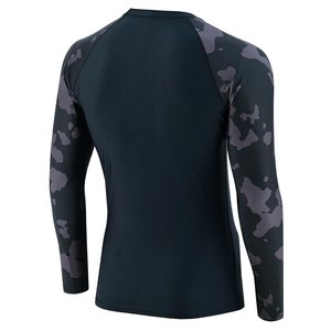 High Quality Polyester Spandex Unisex Adults <b>Long</b> <b>Sleeve</b> <b>Compression</b> <b>Shirt</b> Skin Tight Athletic Performance Gym Workout - Product Image 6