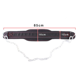 Premium Dip <b>Belt</b> with <b>Chain</b> for Bodybuilding and Calisthenics Adjustable Dip <b>Belt</b> for Weightlifting, Dips and Chin-Ups - Product Image 2
