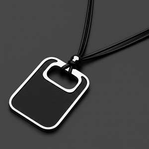 18K Gold Plated Titanium Steel <b>Cross</b> Number Pendant with Adjustable Box <b>Chain</b> for <b>Men</b> - Product Image 2