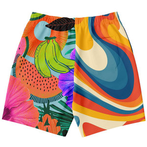 OEM Custom <b>Mens</b> Sublimated Beach Shorts Quick Dry Swim <b>Trunks</b> Full Print Summer Board Shorts Beachwear Manufacturer - Product Image 5