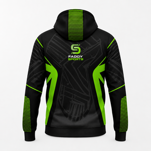 Men's Sublimation Sports <b>Zip</b> <b>Up</b> Hoodie Athletic Fitness Gym Wear Breathable Custom Sublimated Print Sweatshirt Jacket with Hood - Product Image 2