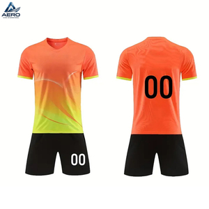 Meilleur fournisseur d'uniformes de football pour adultes, personnalisables avec votre nom ou logo, OEM ODM, en matière douce au toucher, nouveau style, pour la course et le sport. - Product Image 1