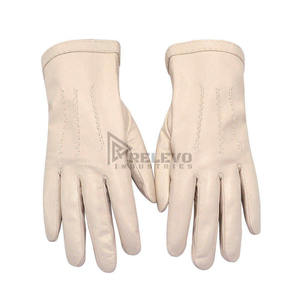 Gants en cuir robustes, mitaines, protection thermique contre le froid, équipement de sécurité pour les mains des hommes, mitaines en cuir de vache véritable, en vrac - Product Image 6