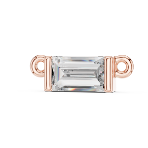 Collier pendentif de mariage pour femmes vente chaude pour collier plaqué or Zircon Design rectangulaire minimaliste pour bijoux pour femmes - Product Image 1