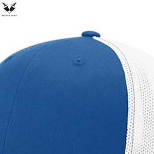 Gorra de béisbol de malla transpirable de 5 paneles personalizada, de alta calidad, ajustable, para hombre y mujer, para verano. - Product Image 6