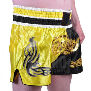 Pantalones Cortos de Kick Boxing para Hombre de Color Sólido, Fabricación en Fábrica, Diseña Tu Propio Producto - Product Image 4