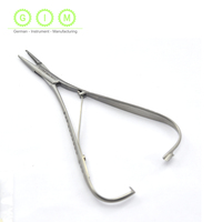 Melpex Instruments de Beauté – Porte-aiguille Mathieu manuel en acier inoxydable, forceps chirurgical pour la formation en suturage