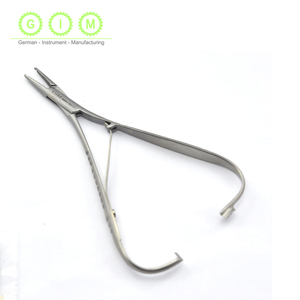 เครื่องมือเสริมความงาม Melpex  ที่จับเข็มทำฟันแบบแมนนวล ทำจากสแตนเลส  คีมจับเข็มแบบ Mathieu  เครื่องมือผ่าตัดเย็บแผล สำหรับฝึกหัด - Product Image 3