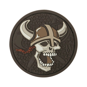 Patchs en tissu feutré thermocollants en PVC, badges en caoutchouc, logo 3D gaufré, adhésifs pour sacs à dos tactiques, logo personnalisé, utilisation extérieure - Product Image 1