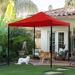 Gazebo e Pergola 1T Red Tent Top 10x10ft - Product Image 3