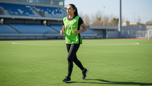 Gilet d'entraînement réversible en mesh, maillot de sport, bavoir de football, entraînement de football, léger, respirant, court, unisexe, adulte, jeune, équipe - Product Image 6